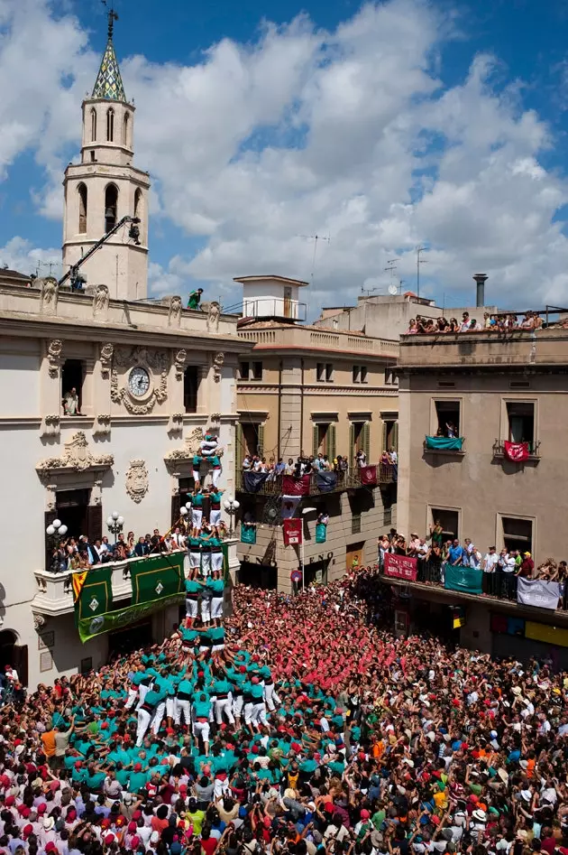 Vivez la magie des 'castells'