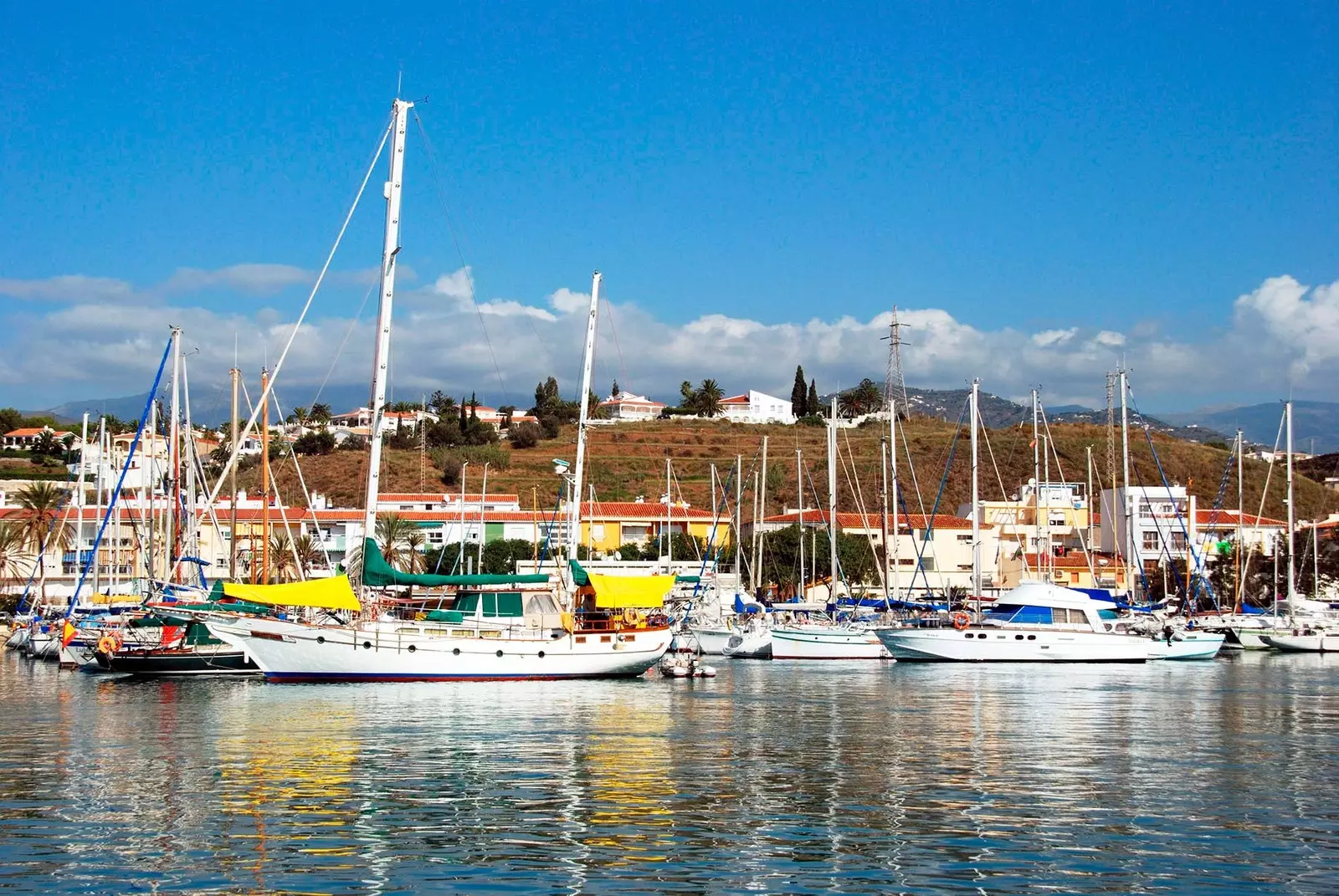 Havnen i Caleta de Vlez