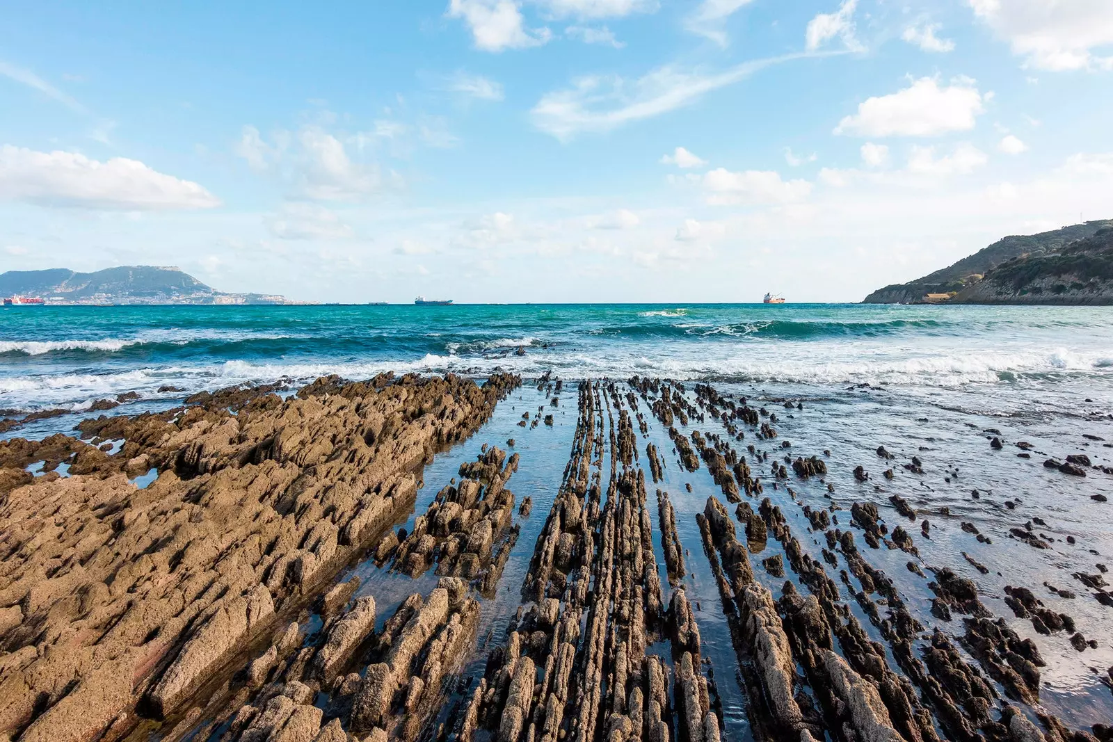 Flysch av Algeciras i Cádiz