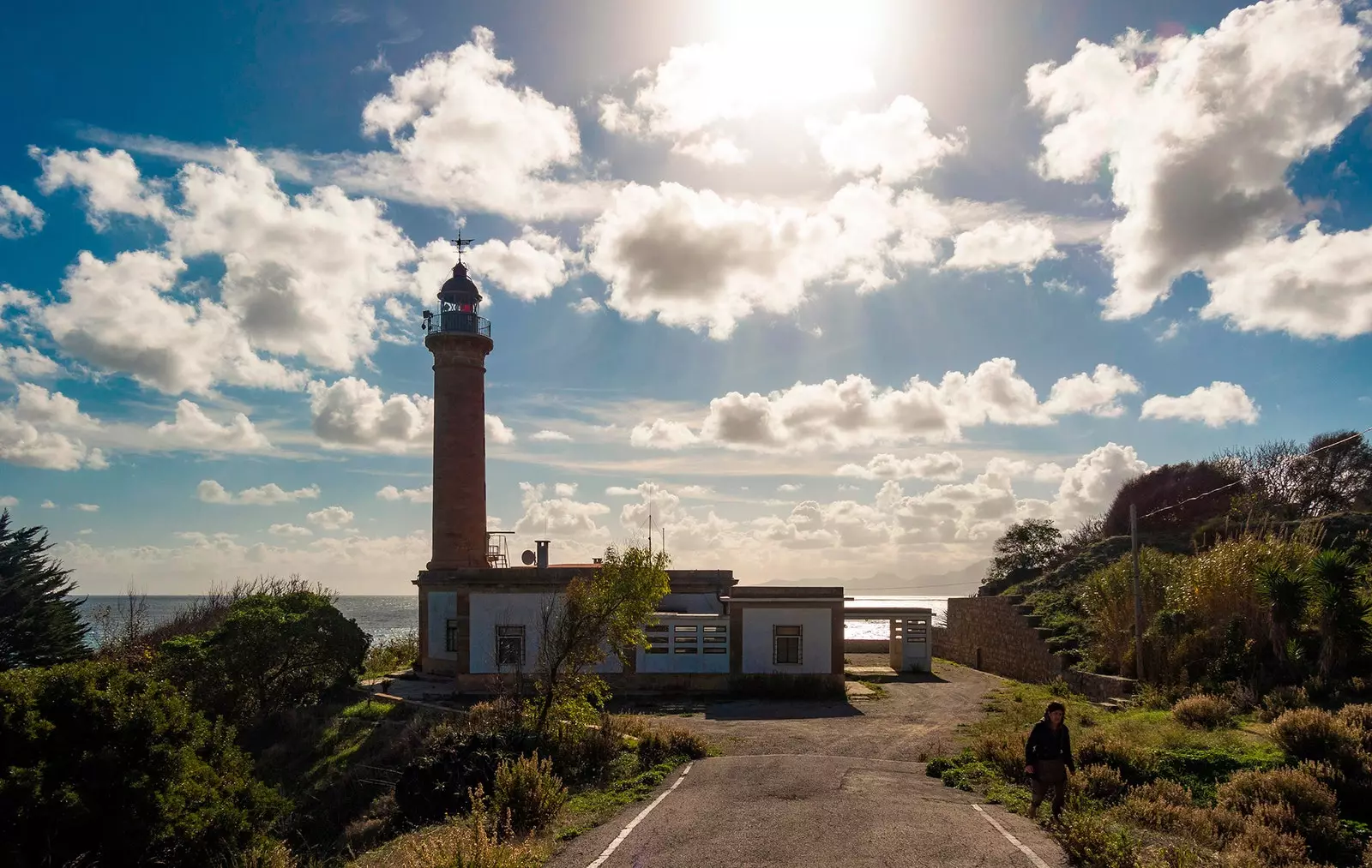 Punta Carnero fyr i Cádiz