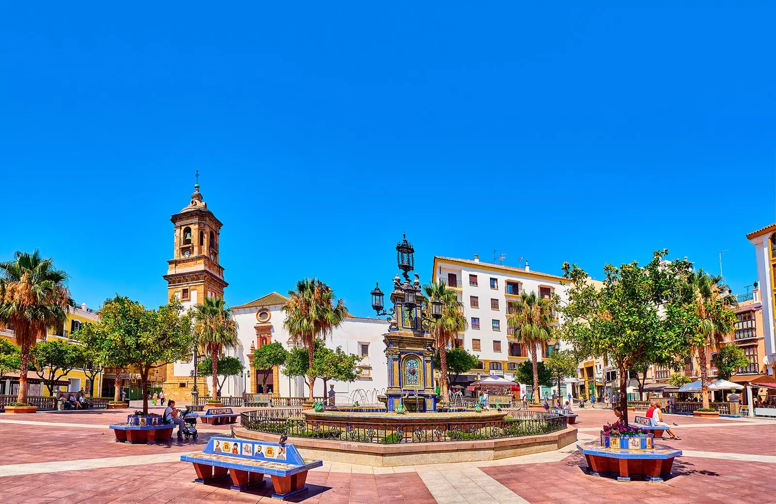 Rynek Główny w Algeciras Cdiz