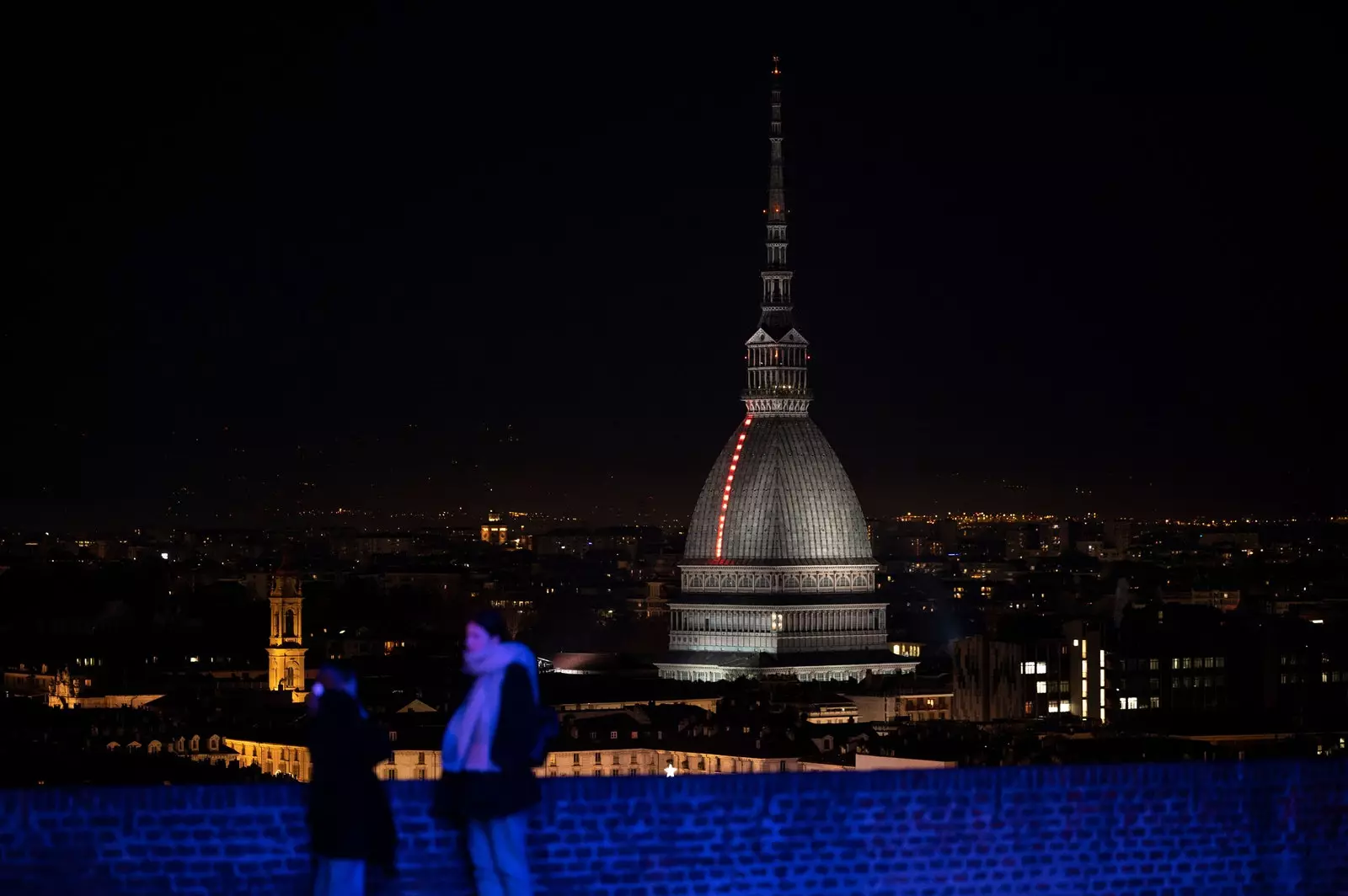 Моле Антонелиана от Monte dei Cappuccini Торино.