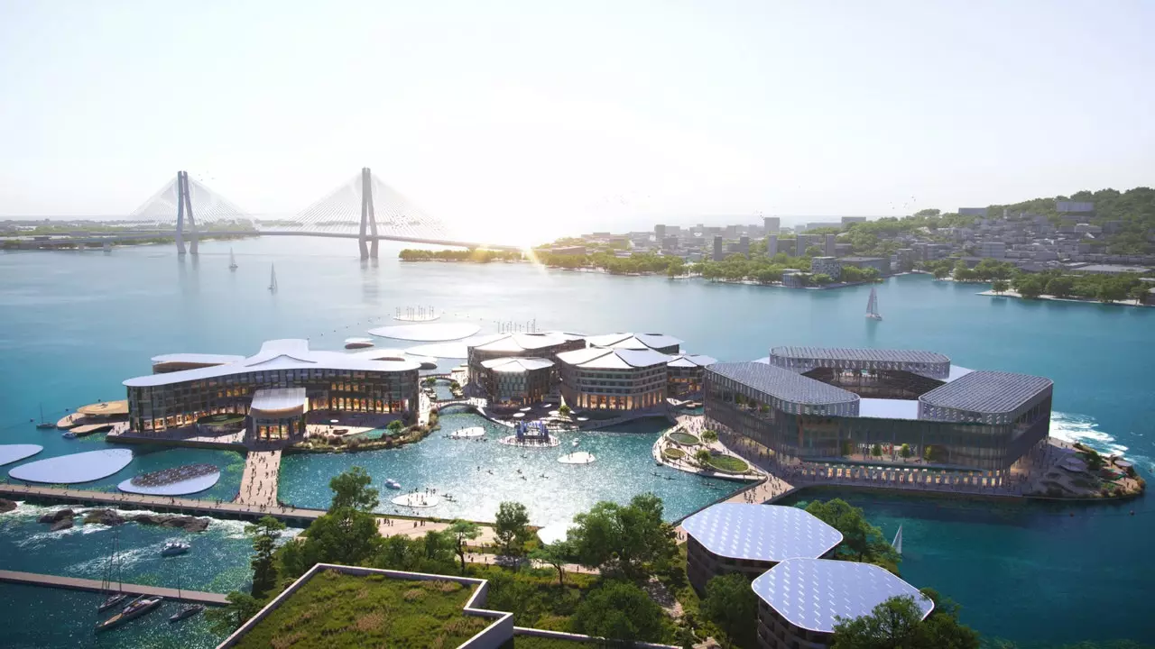 The first floating city of the future will be built in South Korea