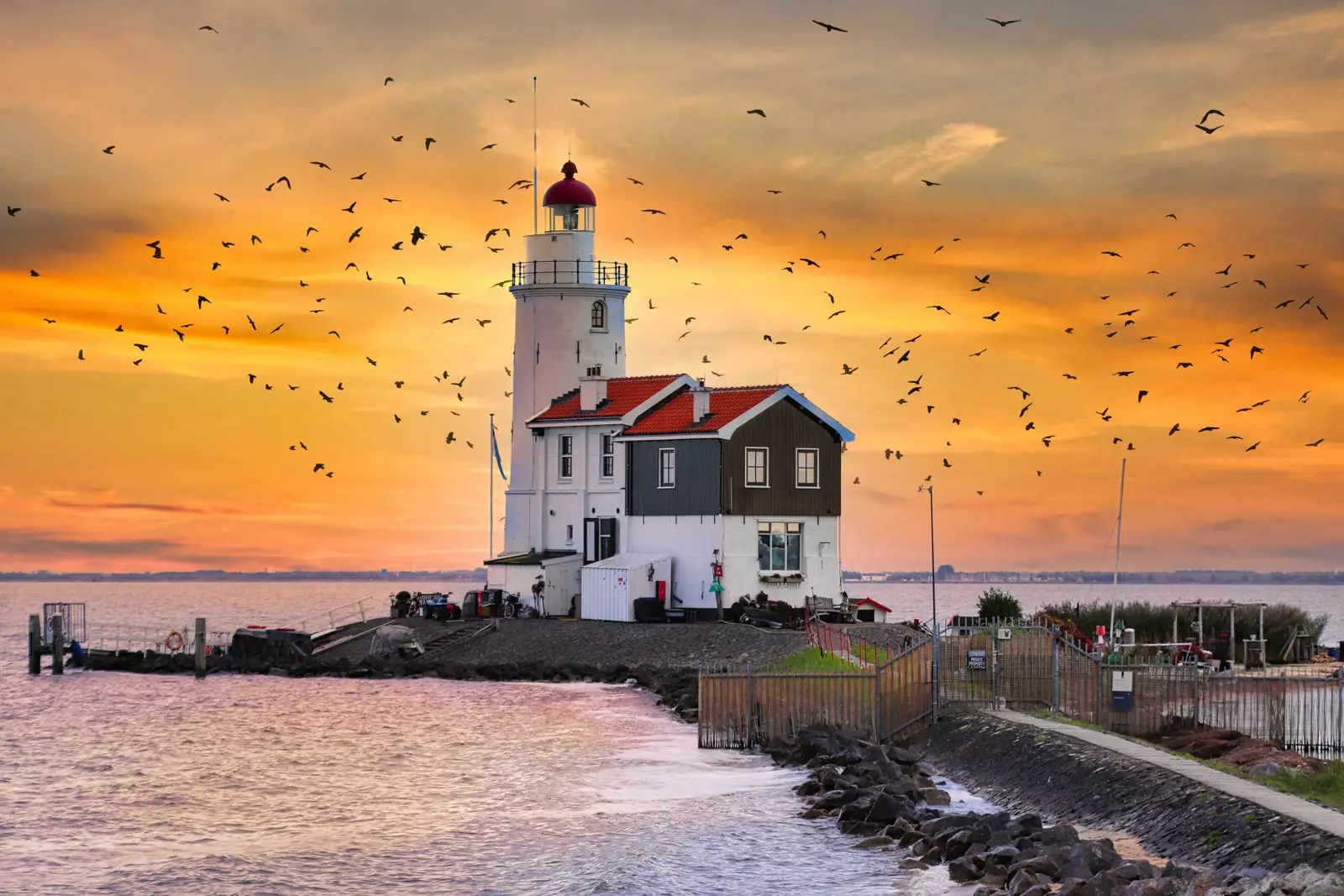 Marken Leuchtturm.