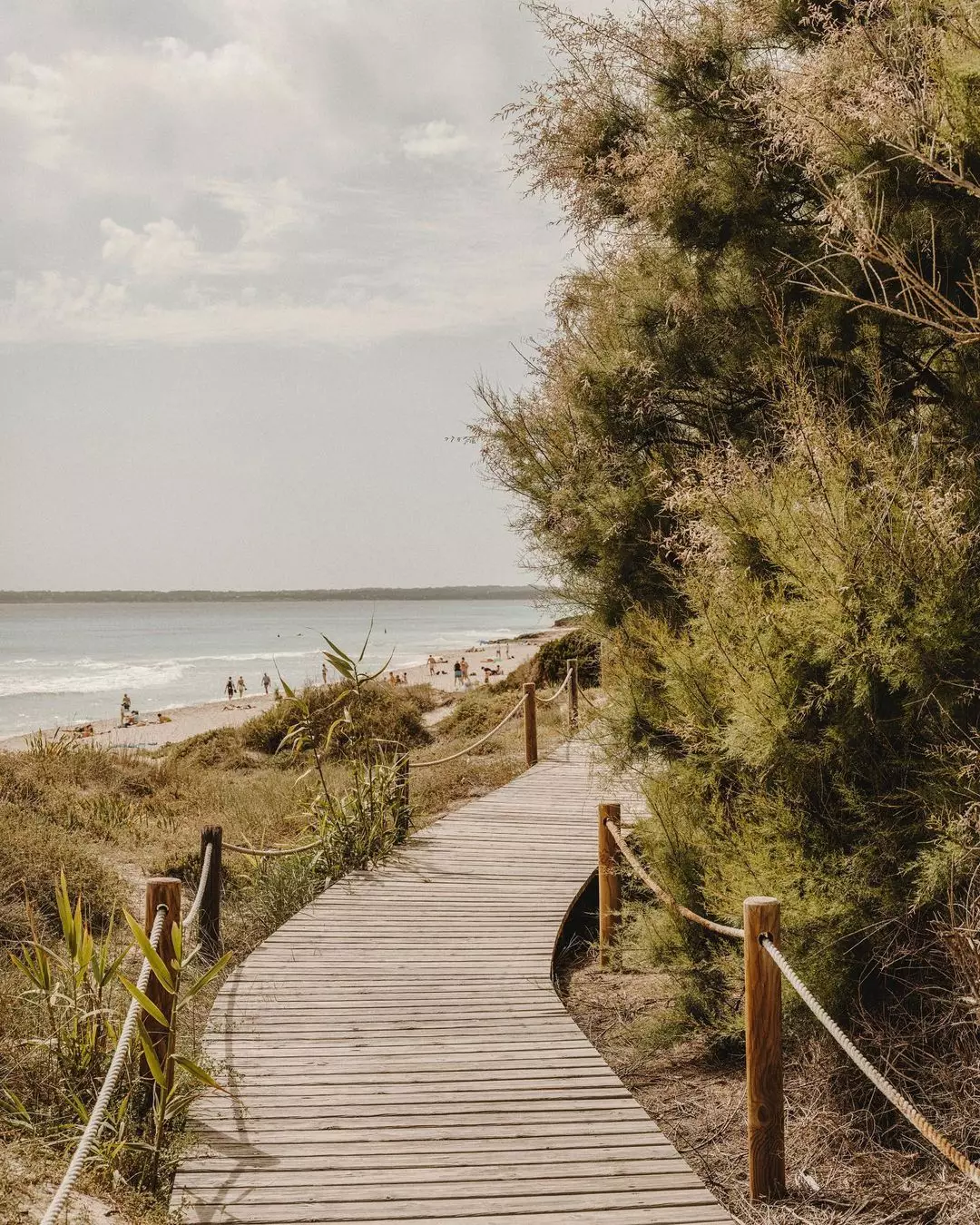 Migjorn trá Formentera.