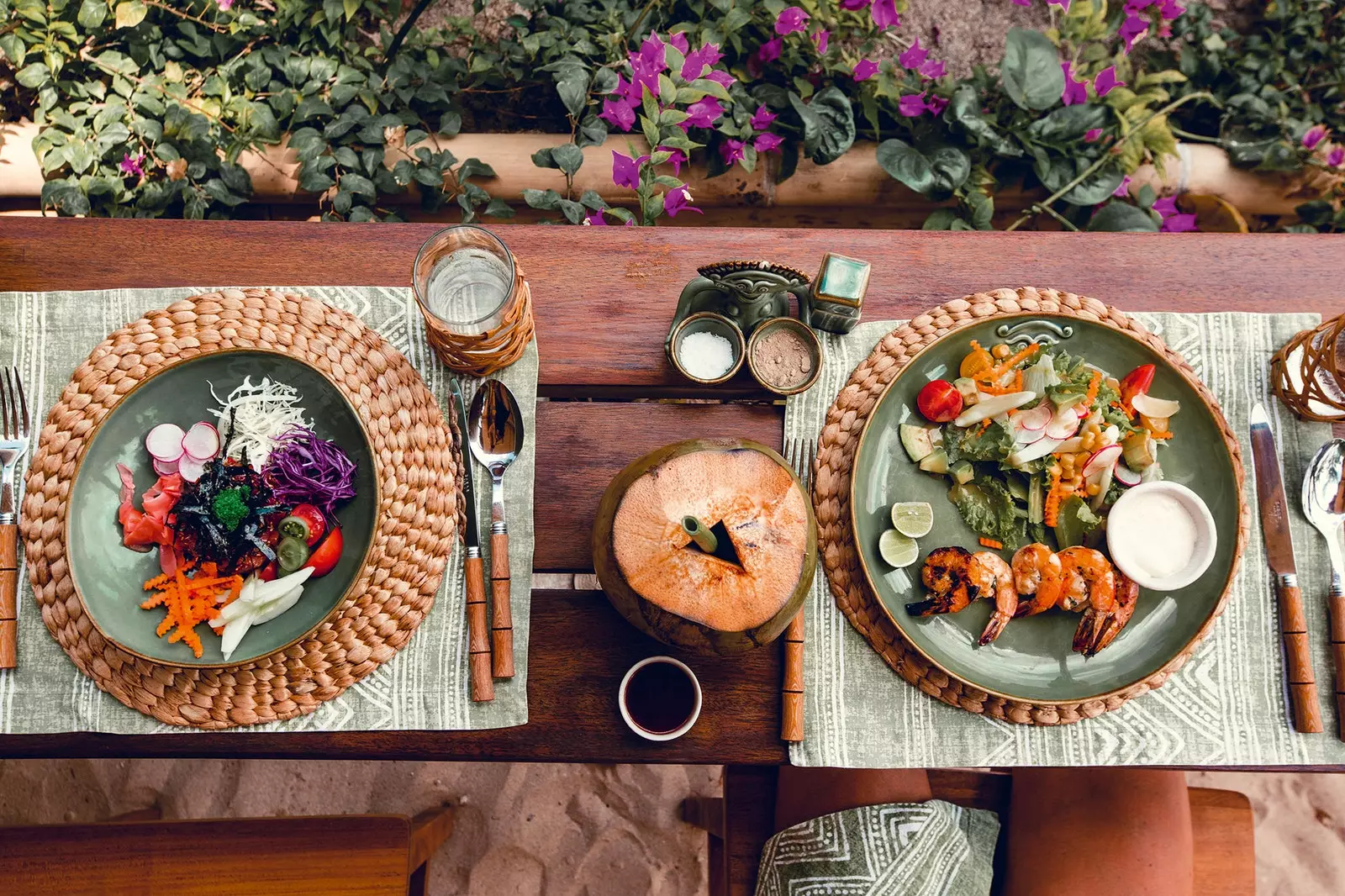 Frokost på Ombak Nihi Sumba restaurant