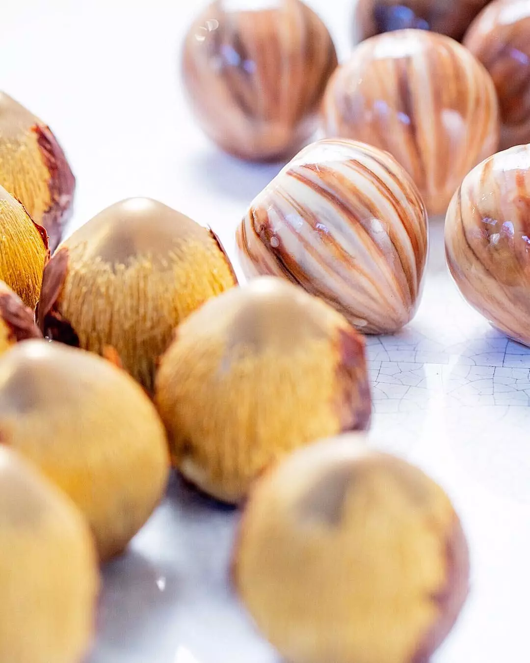 Noisette the hazelnut-shaped dessert from Cdric Grolet.