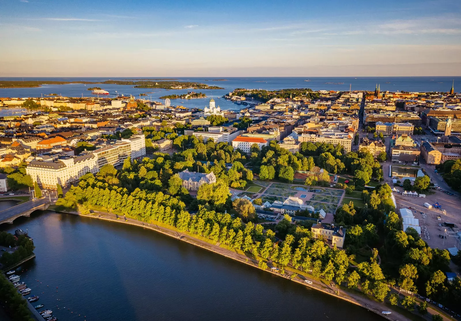 Parques e áreas verdes representam um terço da área urbana