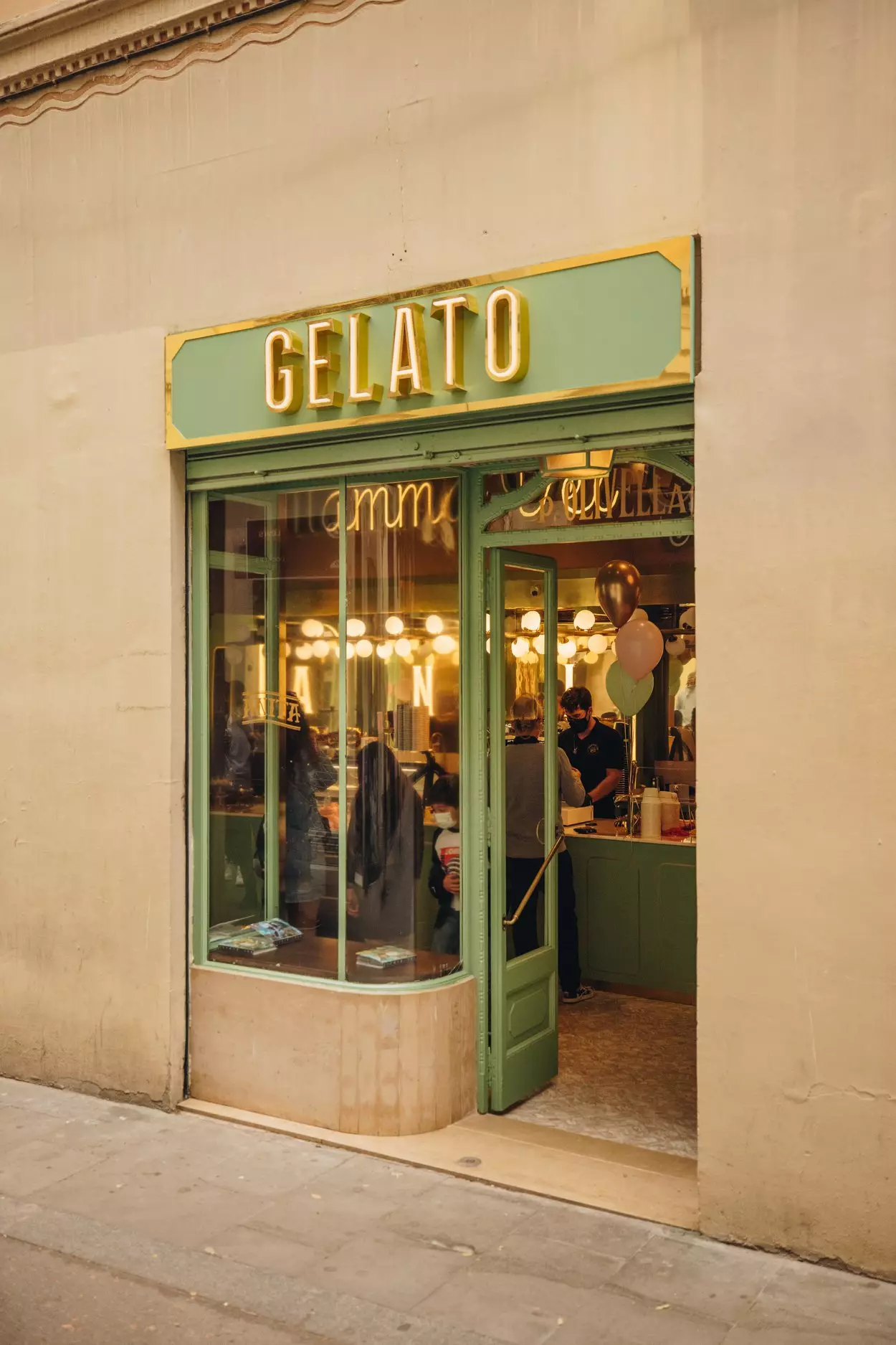 Anita Gelato Israeli Glace am Häerz vu Barcelona