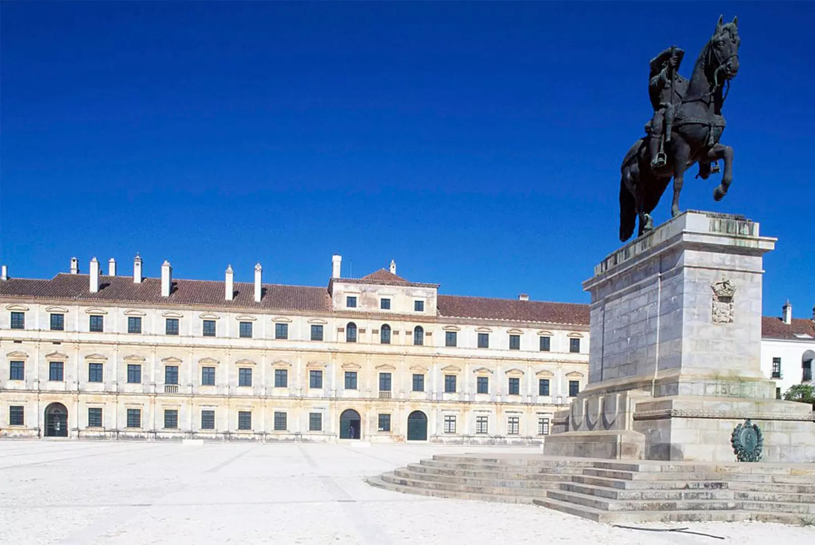 Het Plein van de Republiek in Vila Viçosa