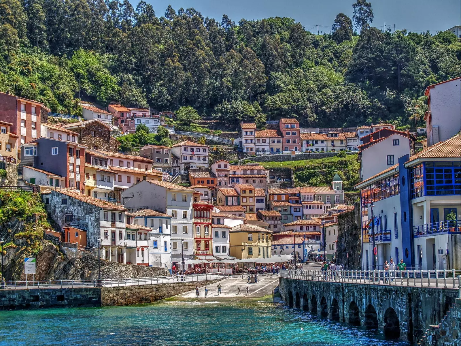 From Gijón to Avils a route by car along the coast of Asturias