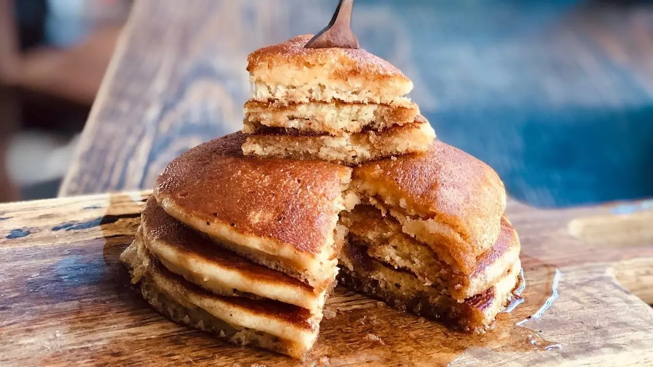 Cinq pancakes au gocha qu'on a envie de dévorer déjà le jour des crêpes