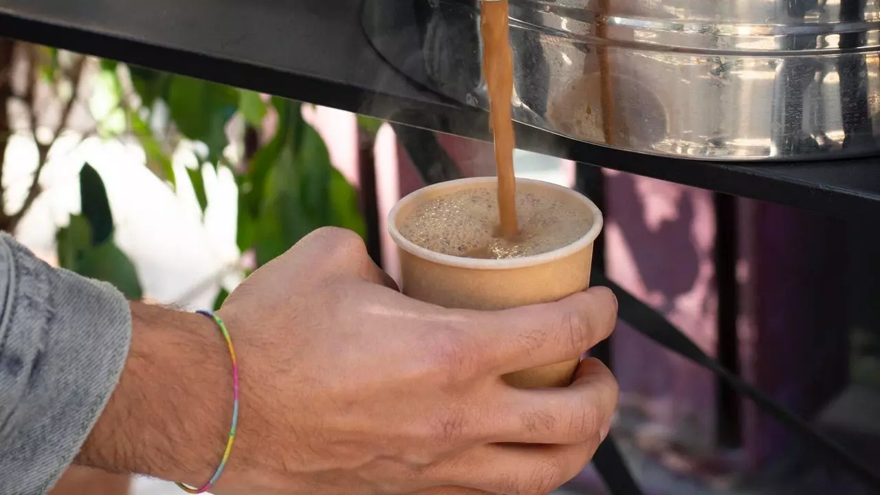 The best Chai in Barcelona is served by an Afghan in a weekend pop up