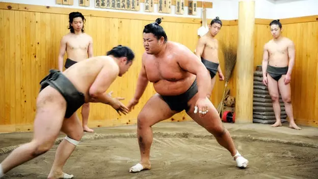 Sumo kurashchisi nima yeydi?