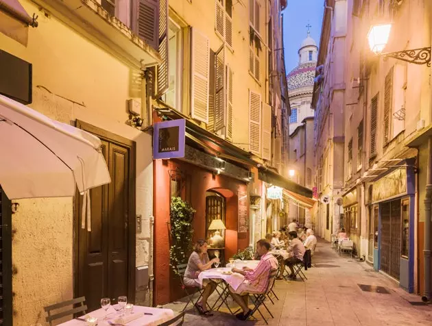 The Old Town in Nice