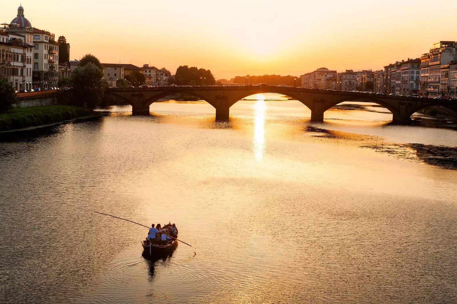 A trip through Tuscany accompanied by three books