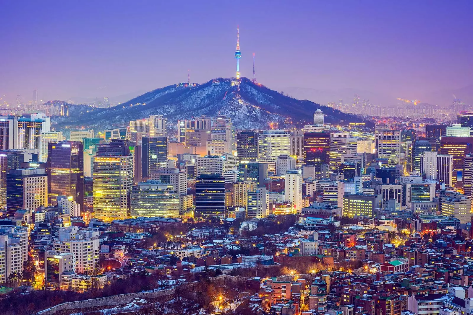 'skyline' ya kuvutia ya Seoul