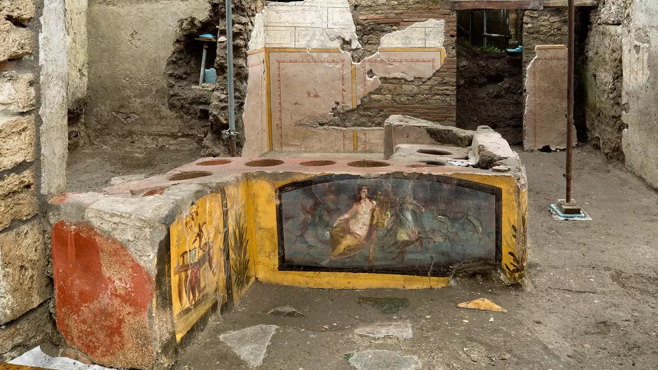 Märkimisväärselt säilinud "kiirtoidurestoran" avastati Pompeis