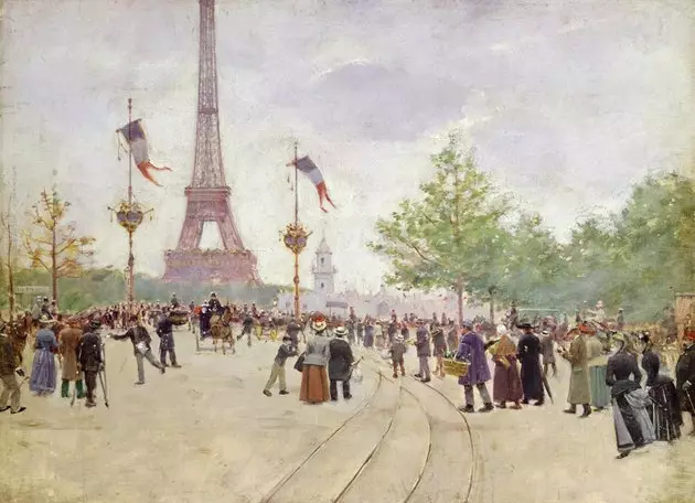 Entre l'Exposition Universelle de 1889