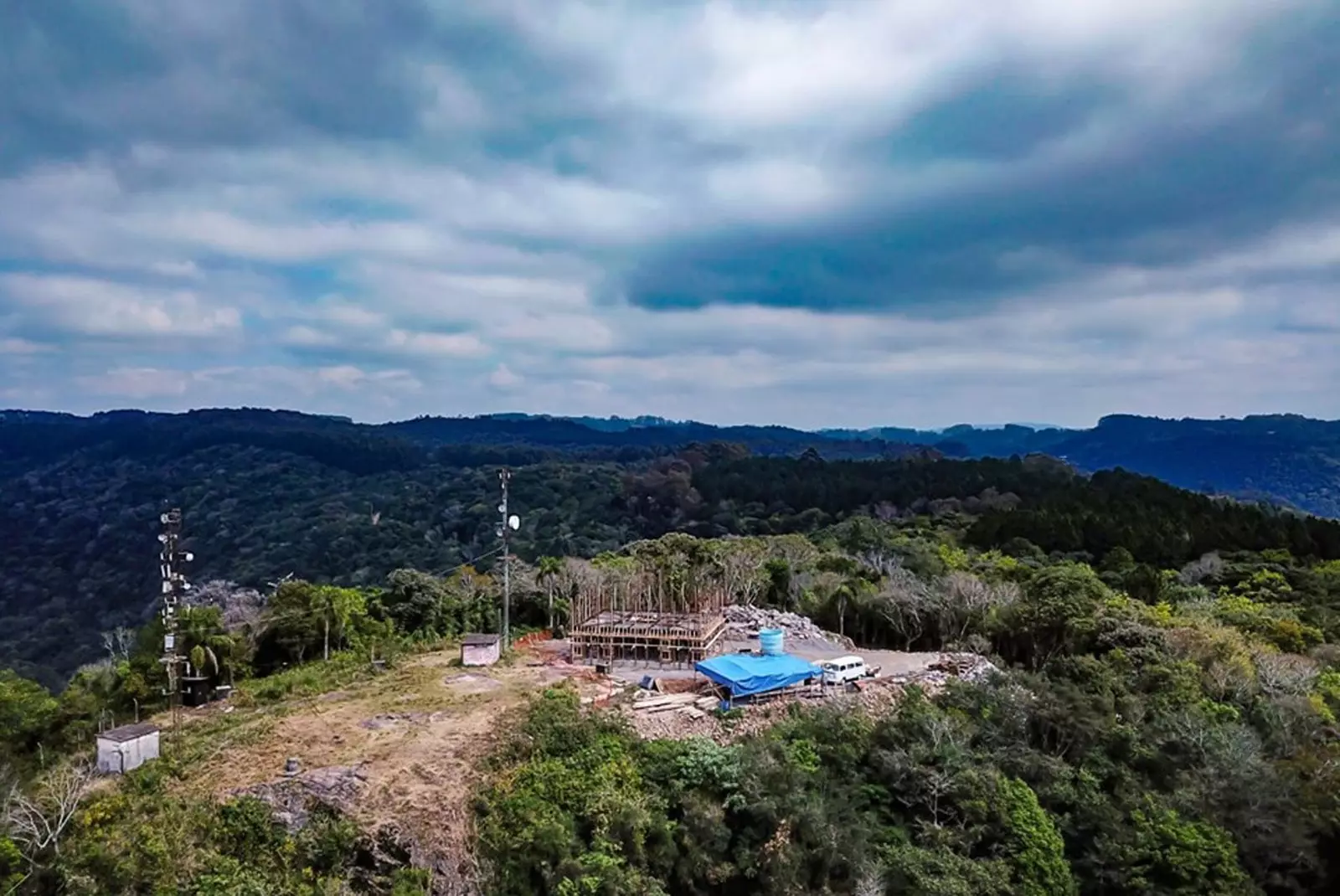 Hristos este situat în Rio Grande do Sul încântat