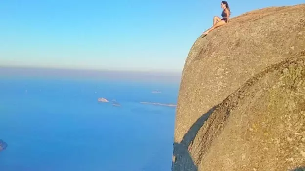 Pedra da Gávea, gunung Brasil untuk memotret adrenalin