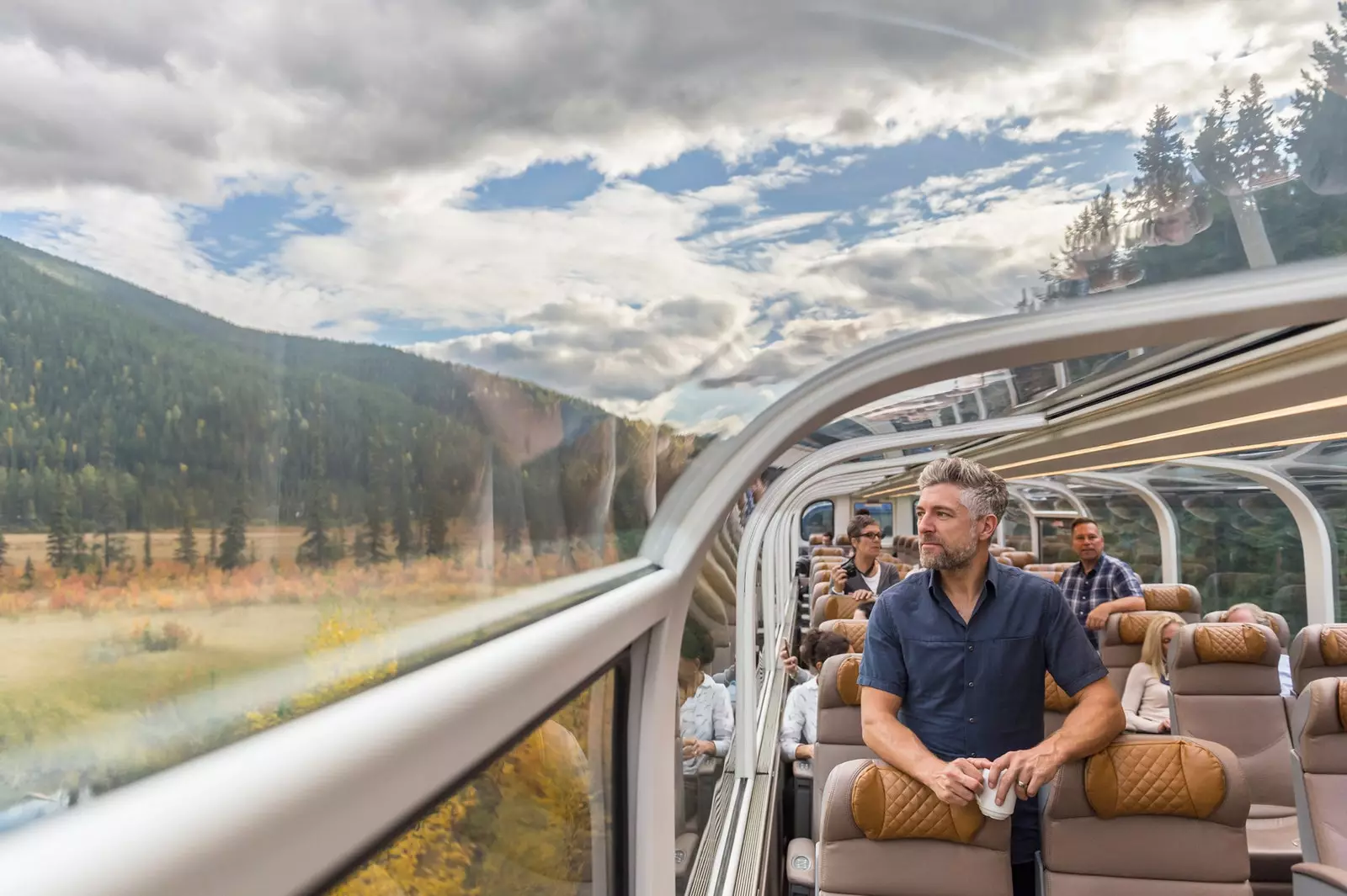 Tak wspaniały jest Rocky Mountaineer.