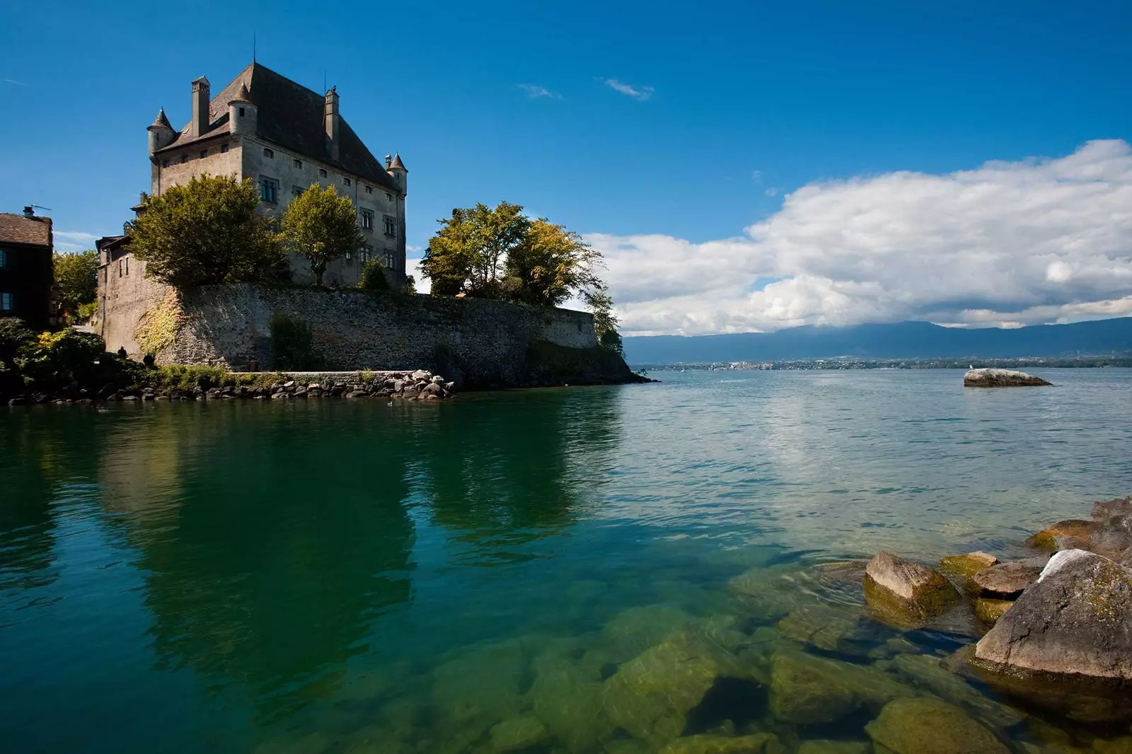 Yvoire Lake Lman Castle