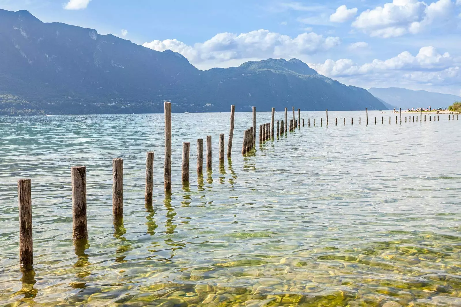 Lake Bourget franske alper