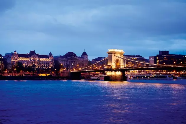 Autumn romance on the banks of the Danube