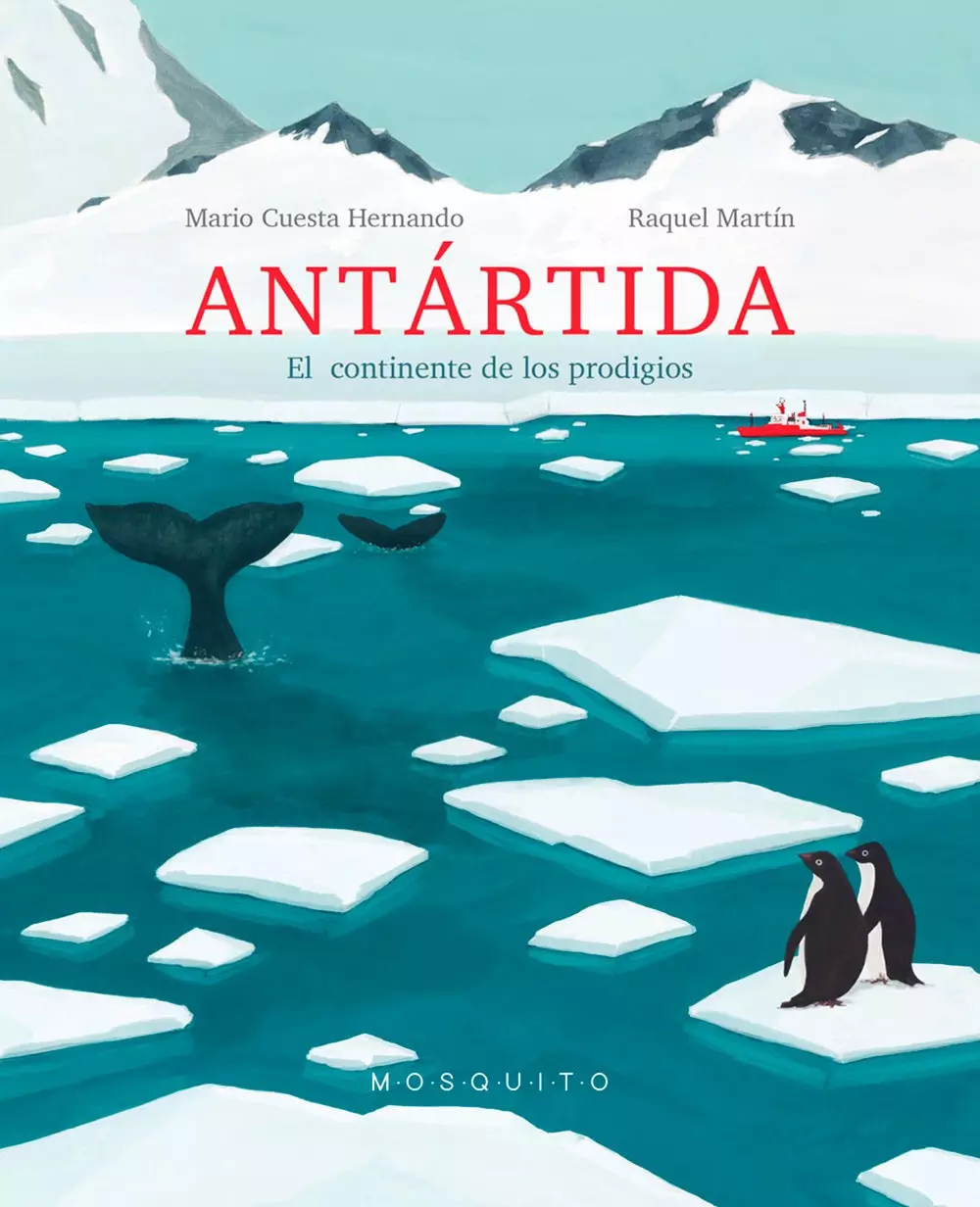 Շապիկ գիրք Antarctica Mosquito Books