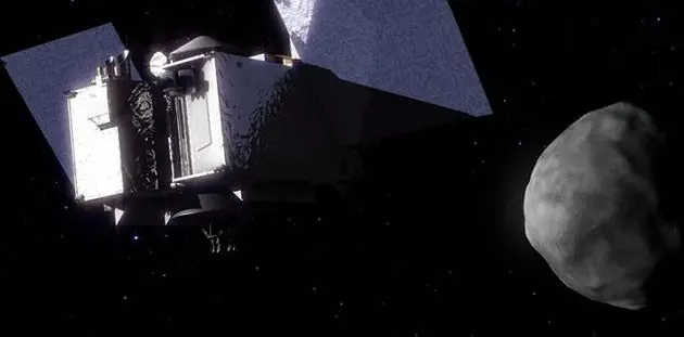 Recreació de l'asteroide Bennu